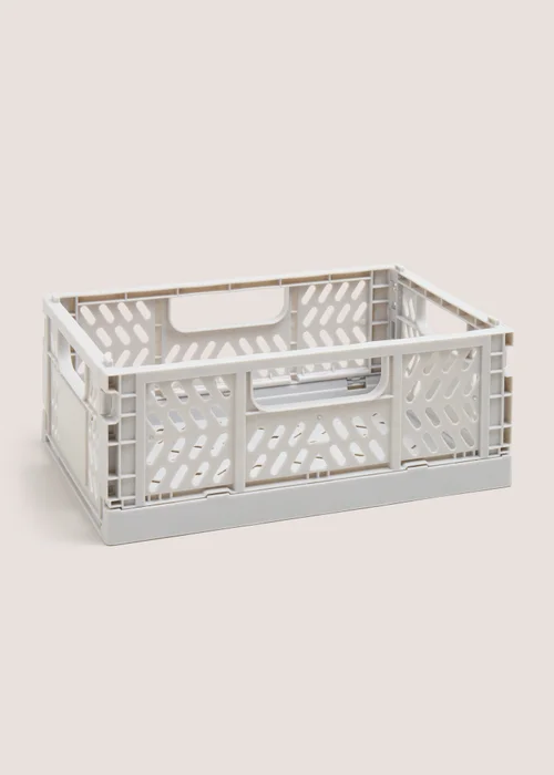 Grey Small Collapsible Crate (210mmx145mmx85mm) Image 1