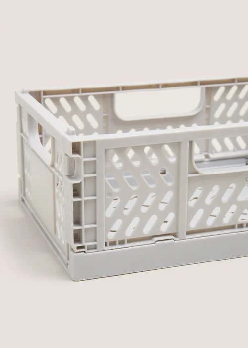 Grey Small Collapsible Crate (210mmx145mmx85mm) Image 2