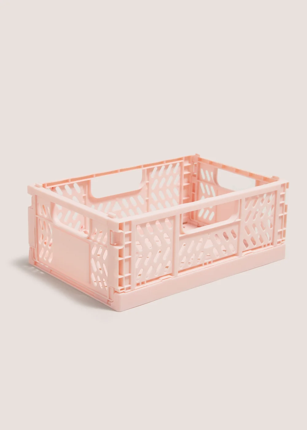 Pink Small Collapsible Crate (210mmx145mmx85mm) Image 1