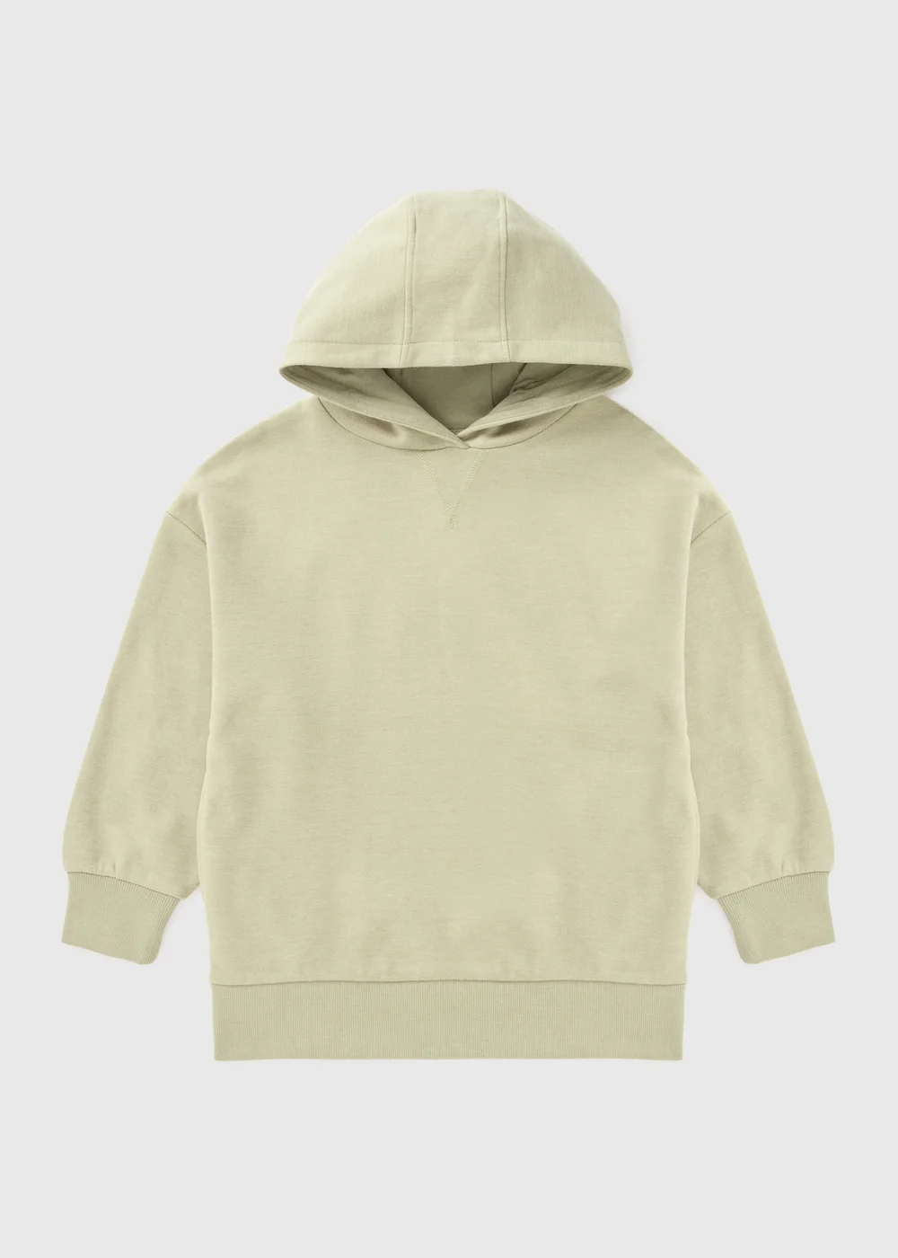 Girls Green Oversized Hoodie (7-15yrs) - 7 Yrs Image 1