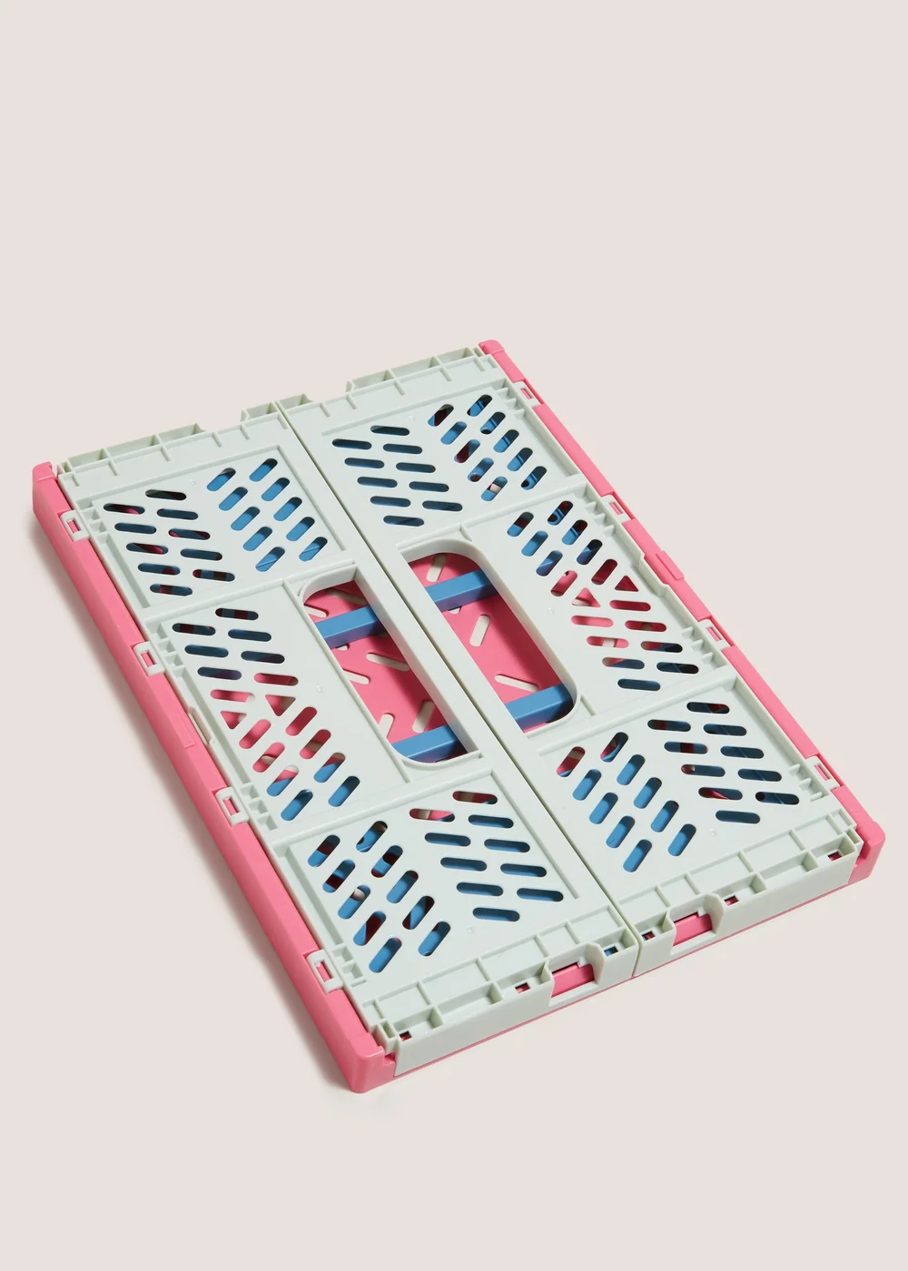 Pink, Green & Blue Medium Collapsible Crate Image 2