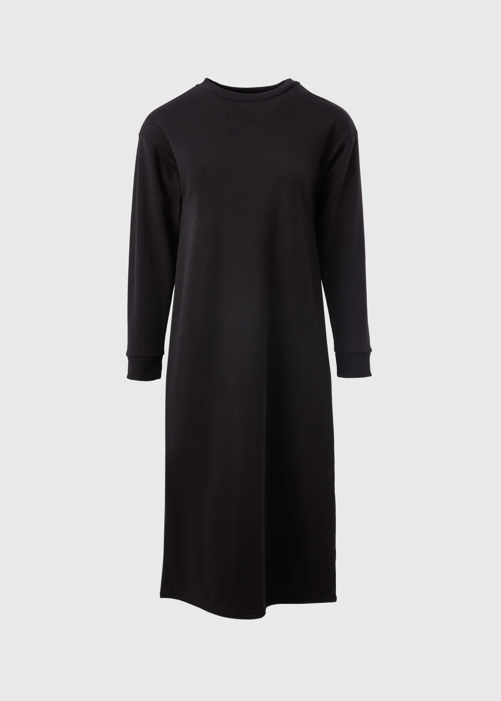 Black Sweater Midi Dress - 8 Image 4