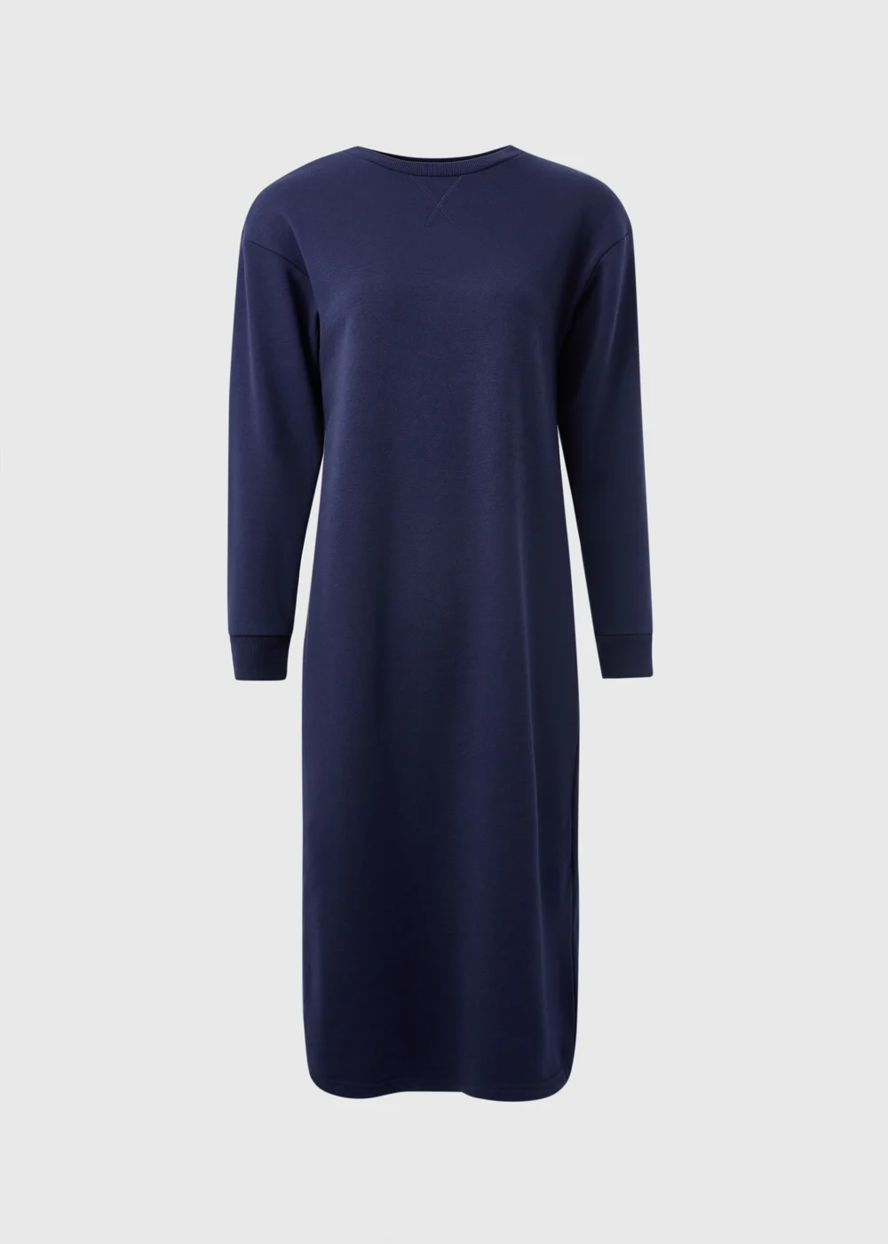 Navy Midi Sweater Dress - 8 Image 4