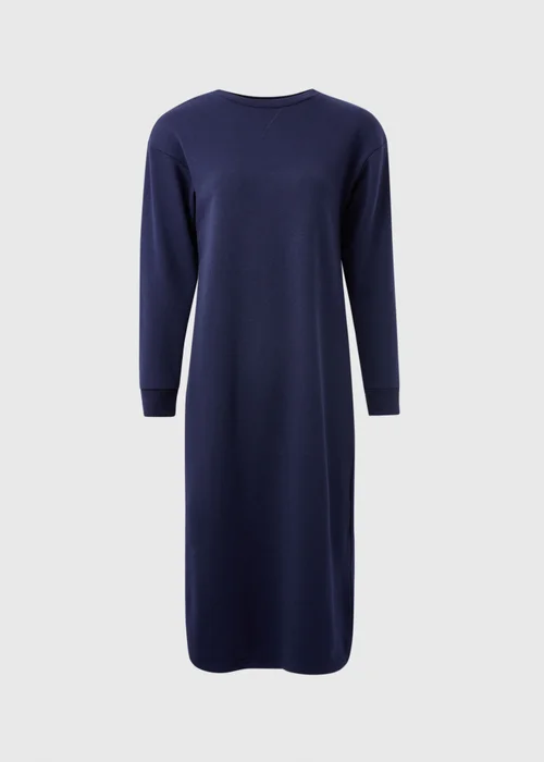Navy Midi Sweater Dress - 8 Image 4