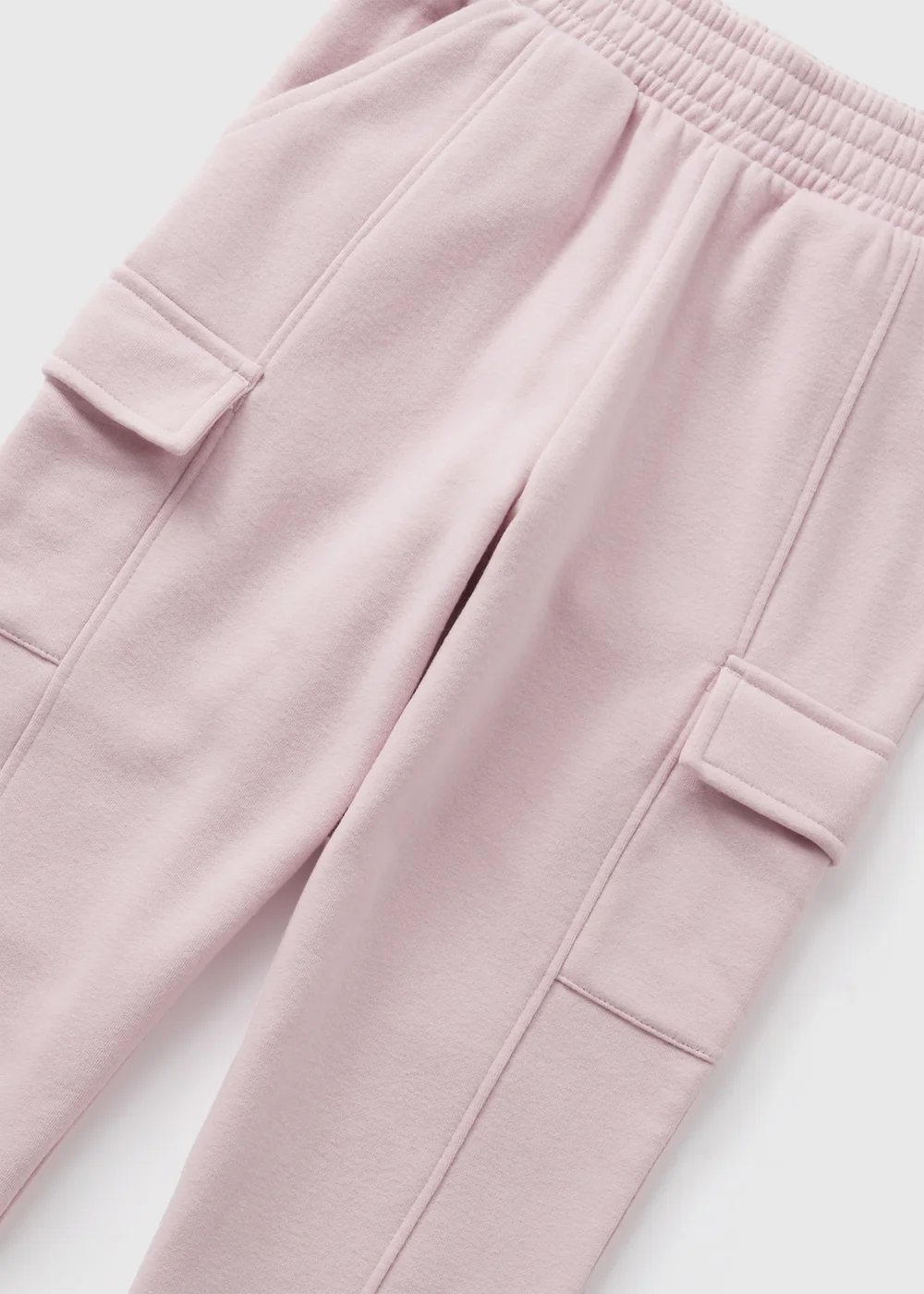 Girls Pink Cargo Jogging Bottoms (7-15yrs) - 8 Yrs Image 2