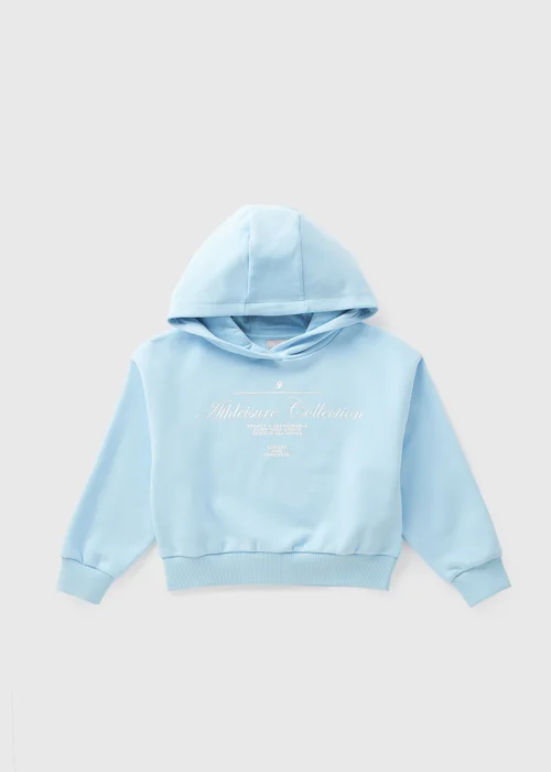 Girls Blue Athleisure Hoodie (7-15yrs) - 7 Yrs Image 1