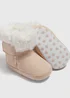 Baby Beige Snug Boot (Newborn-18mths) - Age 0 - 3 Months Image 2