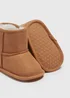Baby Tan Snug Boot (Newborn-18mths) - Age 6 - 9 Months Image 2