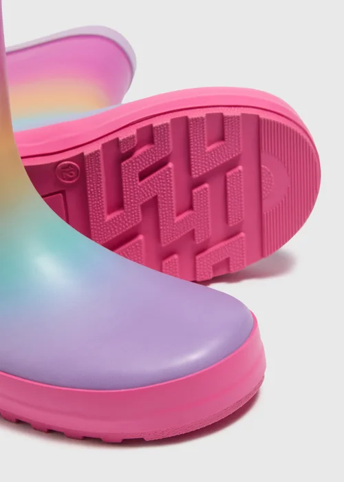 Girls Multicolour Wellies (Younger 10-Older 5) - Size 1 Image 2
