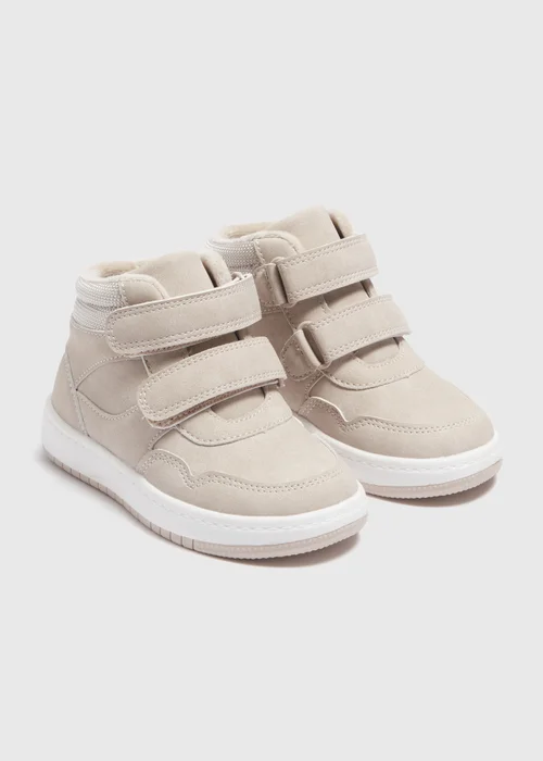 Boys Stone High Top Boots (Younger 4-12) - Size 4 Infants Image 1
