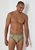 4 Pack Multicolour Patterned Briefs - Small Image 2