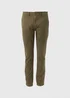 Khaki Flex Chinos - 30 Waist Regular Image 4