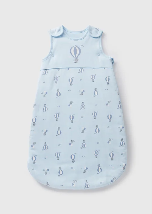 Baby Blue Hot Air Balloon Sleeping Bag (Newborn-18mths) - Age 0 - 6 Months Image 1
