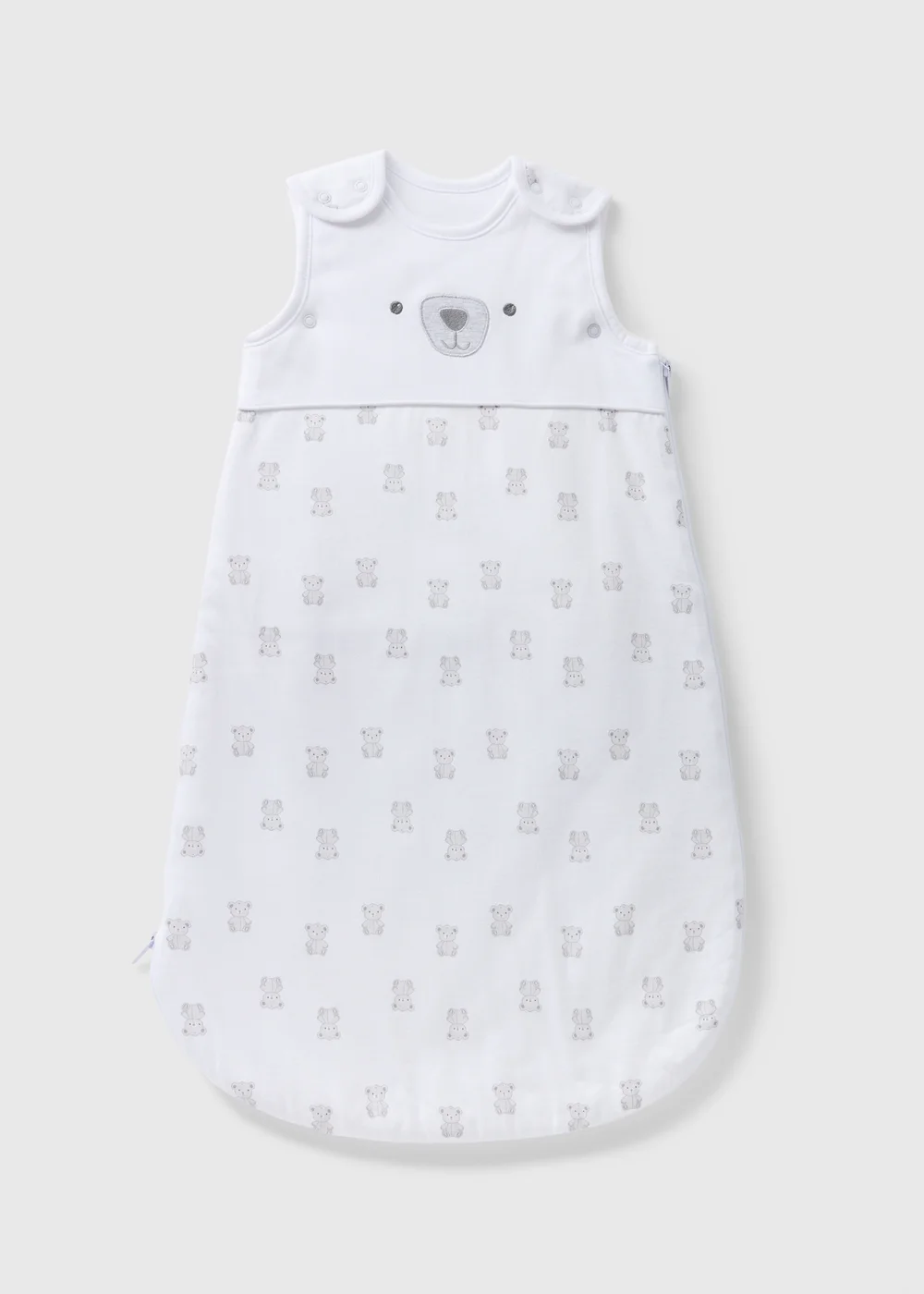 Baby White Bear Sleeping Bag (Newborn-18mths) - Age 0 - 6 Months Image 1