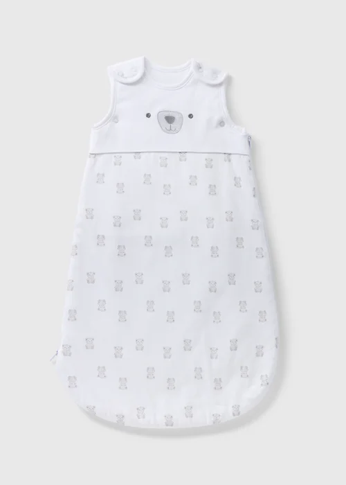 Baby White Bear Sleeping Bag (Newborn-18mths) - Age 0 - 6 Months Image 1