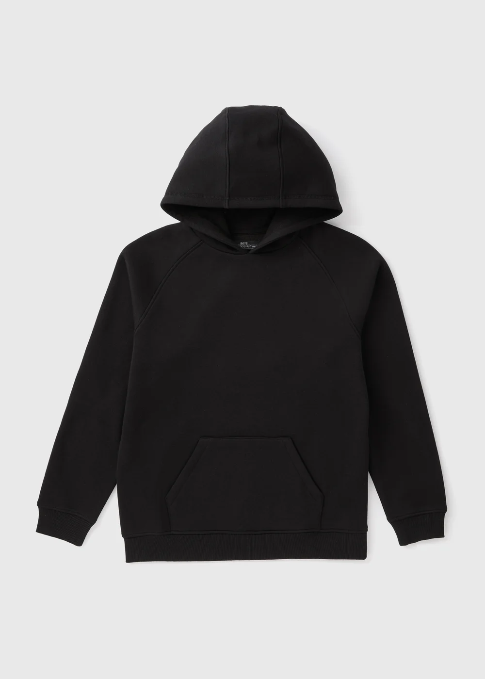Boys Black Hoodie (7-15yrs) - 7 Yrs Image 1