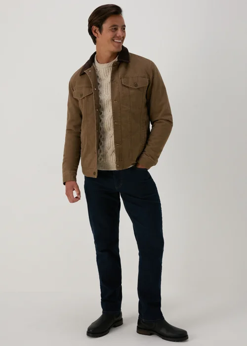 Ecru Cable Knit Jumper - S Image 3