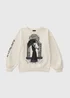 Wednesday Cream Girls Sweatshirt (7-13yrs) - 7 Yrs Image 1