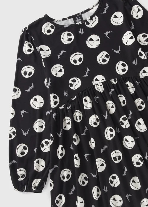 Kids Black Jack Skellington Dress (1-12yrs) - 1 half year to 2 Image 2
