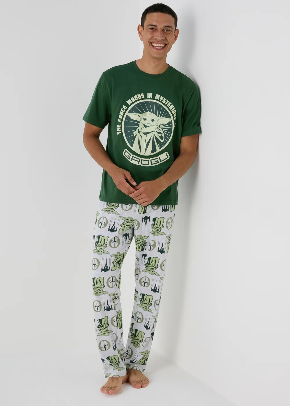 Star Wars Yoda Green Pyjama Set - Extra small Image 1