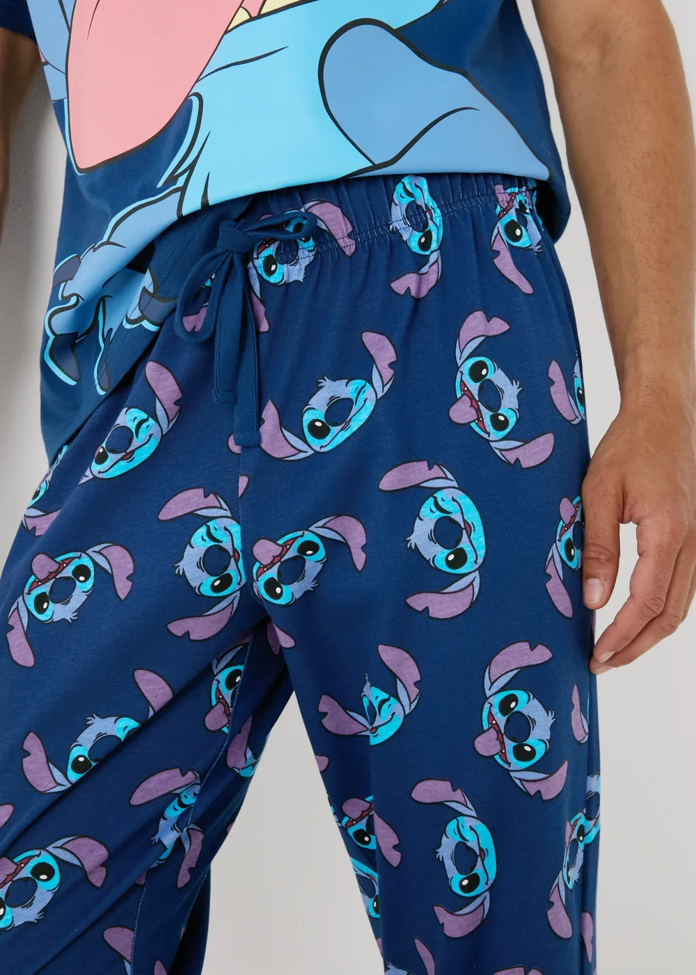 Stitch Navy Pyjama Set - Extra small Image 3