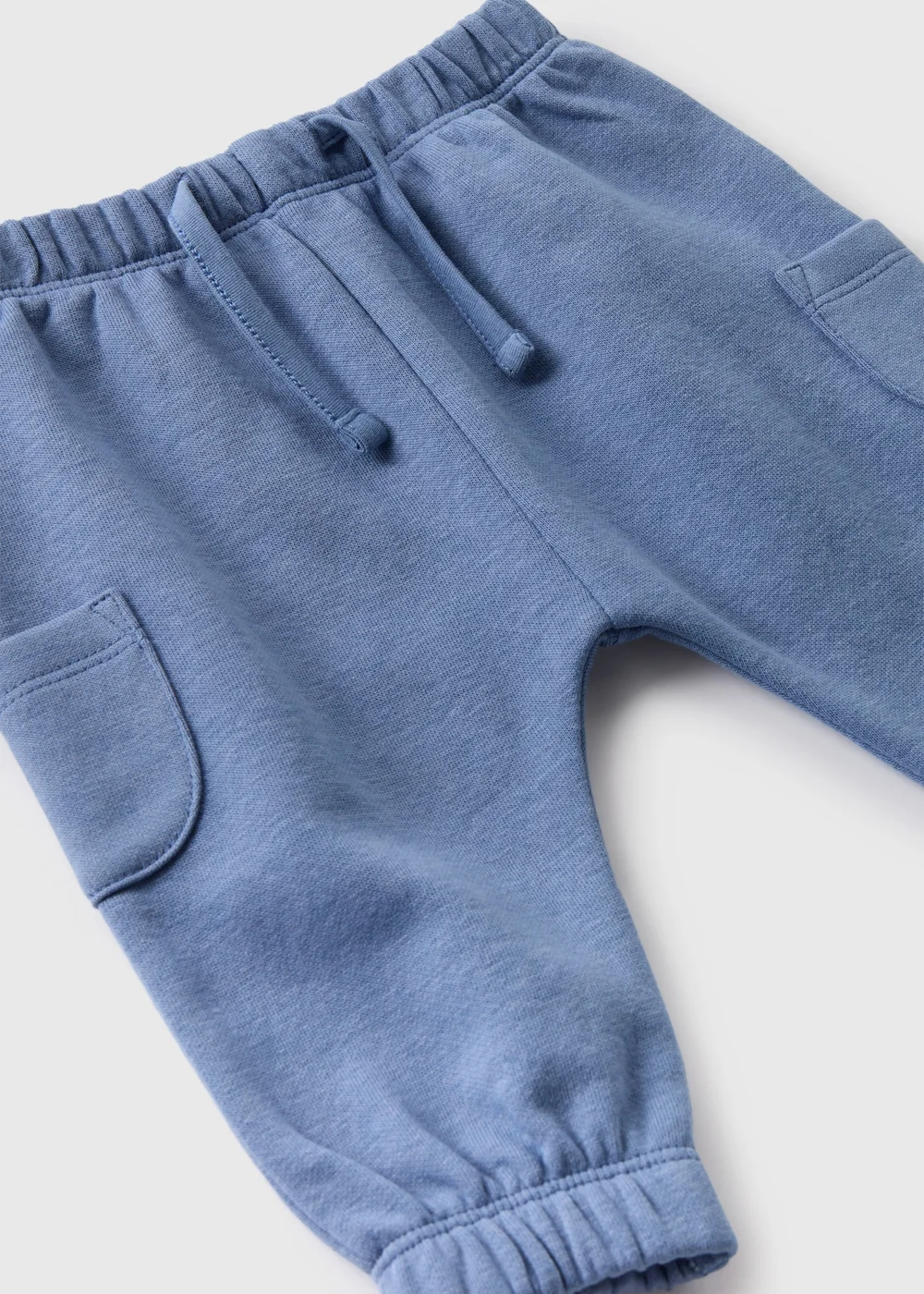 Baby Blue Cargo Jogging Bottoms (Newborn-23mths) - 9-12 months Image 2