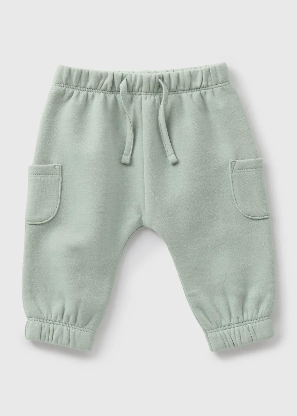 Baby Green Cargo Jogging Bottoms (Newborn-23mths) - 9-12 months Image 1