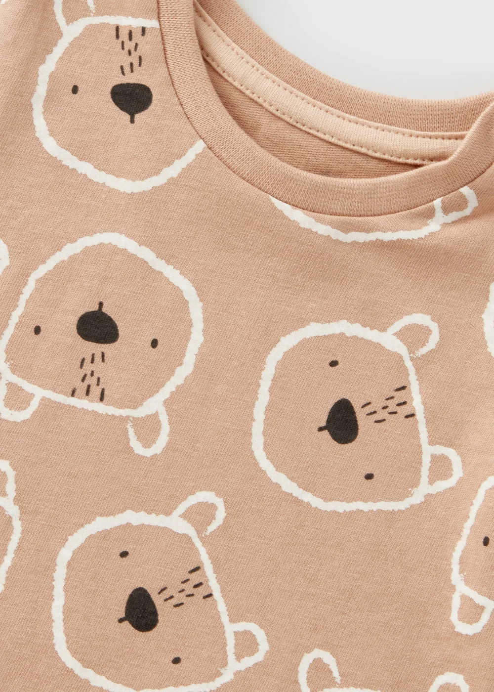Baby Brown Bear T-Shirt (Newborn-23mths) - 0-3 months Image 2