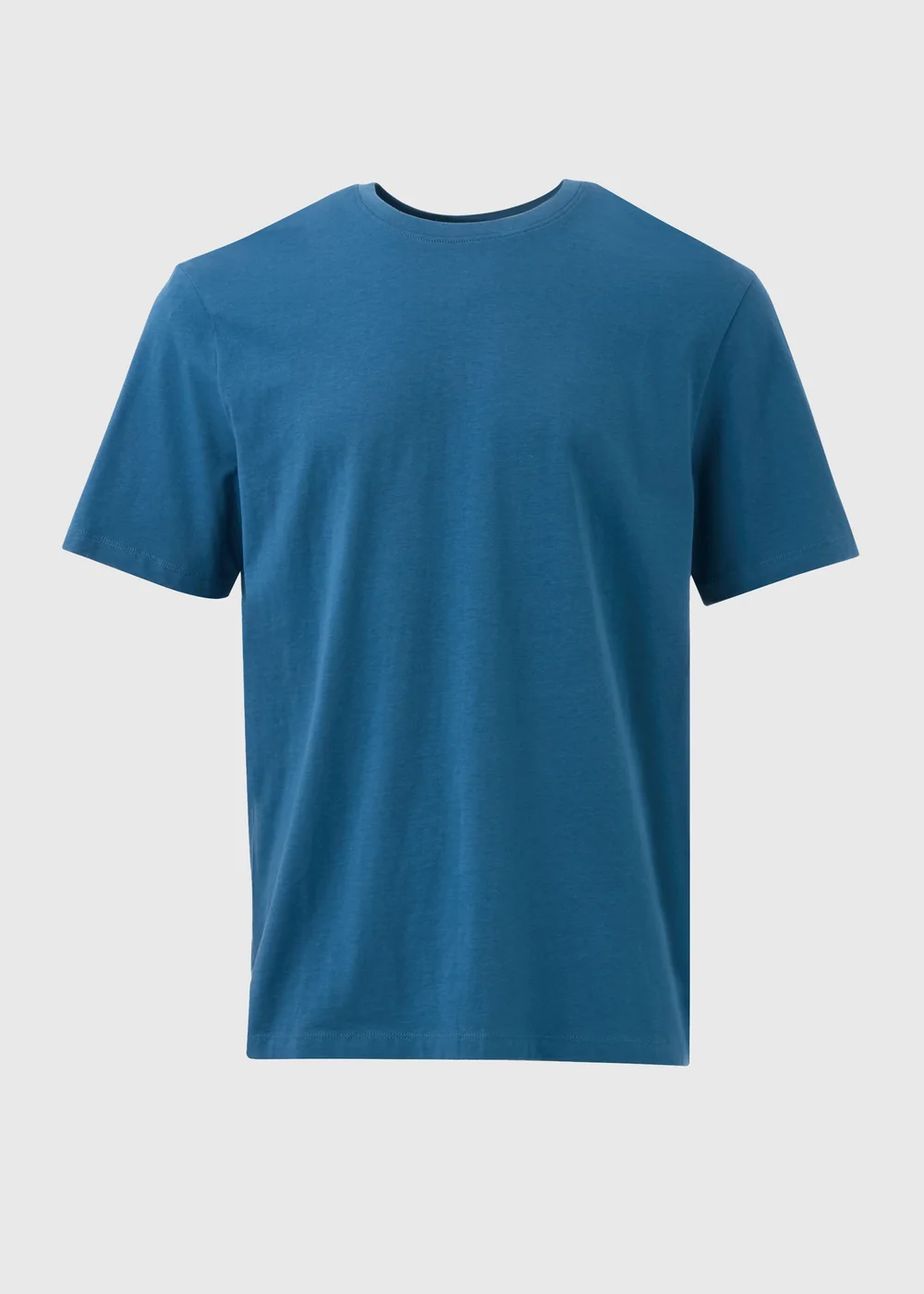 Blue Essential Crew Neck T-Shirt - XS Image 5