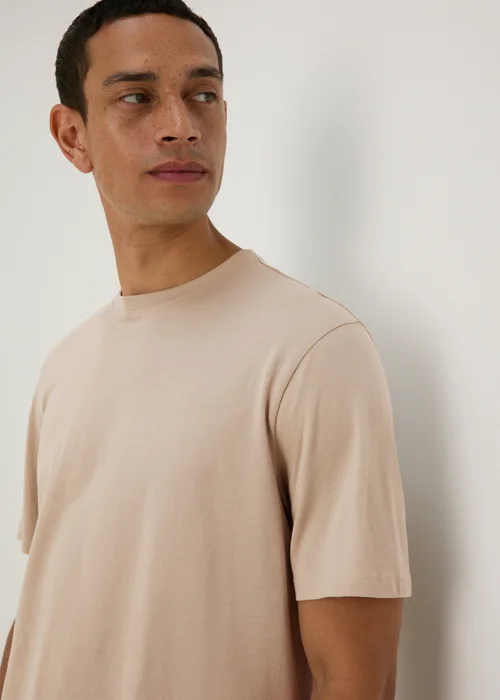 Stone Essential Crewneck T-Shirt - XS Image 1