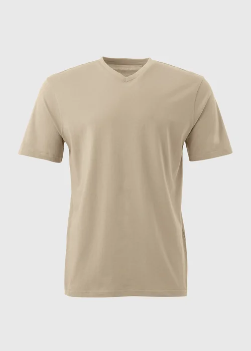 Stone V Neck Essential T-Shirt - XS Image 4