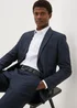 Taylor & Wright Highclere Navy Wool Blend Slim Fit Jacket - 36 Chest Long Image 3