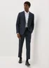 Taylor & Wright Highclere Navy Wool Blend Slim Fit Jacket - 36 Chest Long Image 4