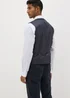 Taylor & Wright Highclere Navy Wool Blend Waistcoat - Small Image 2