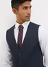 Taylor & Wright Highclere Navy Wool Blend Waistcoat - Small Image 3