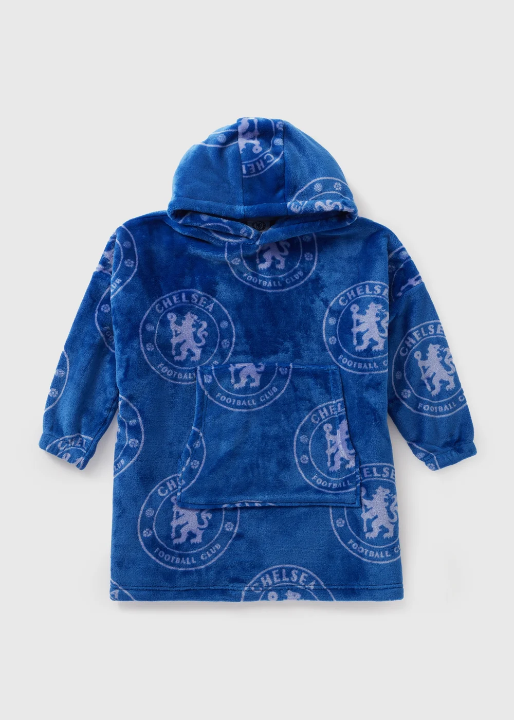 Boys Blue Chelsea Snuggle Hoodie (3-13yrs) - Small Image 1