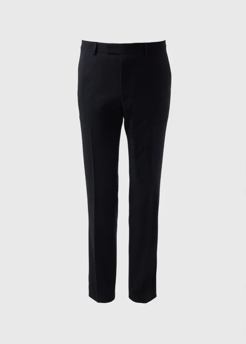 Taylor & Wright Dunham Navy Jacquard Evening Trousers - 30 Waist 29 Leg Image 5