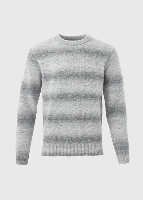 Grey Ombre Knit Jumper - S Image 5