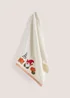 White Gnome Embroidered Hand Towel - Hand Towel Image 1