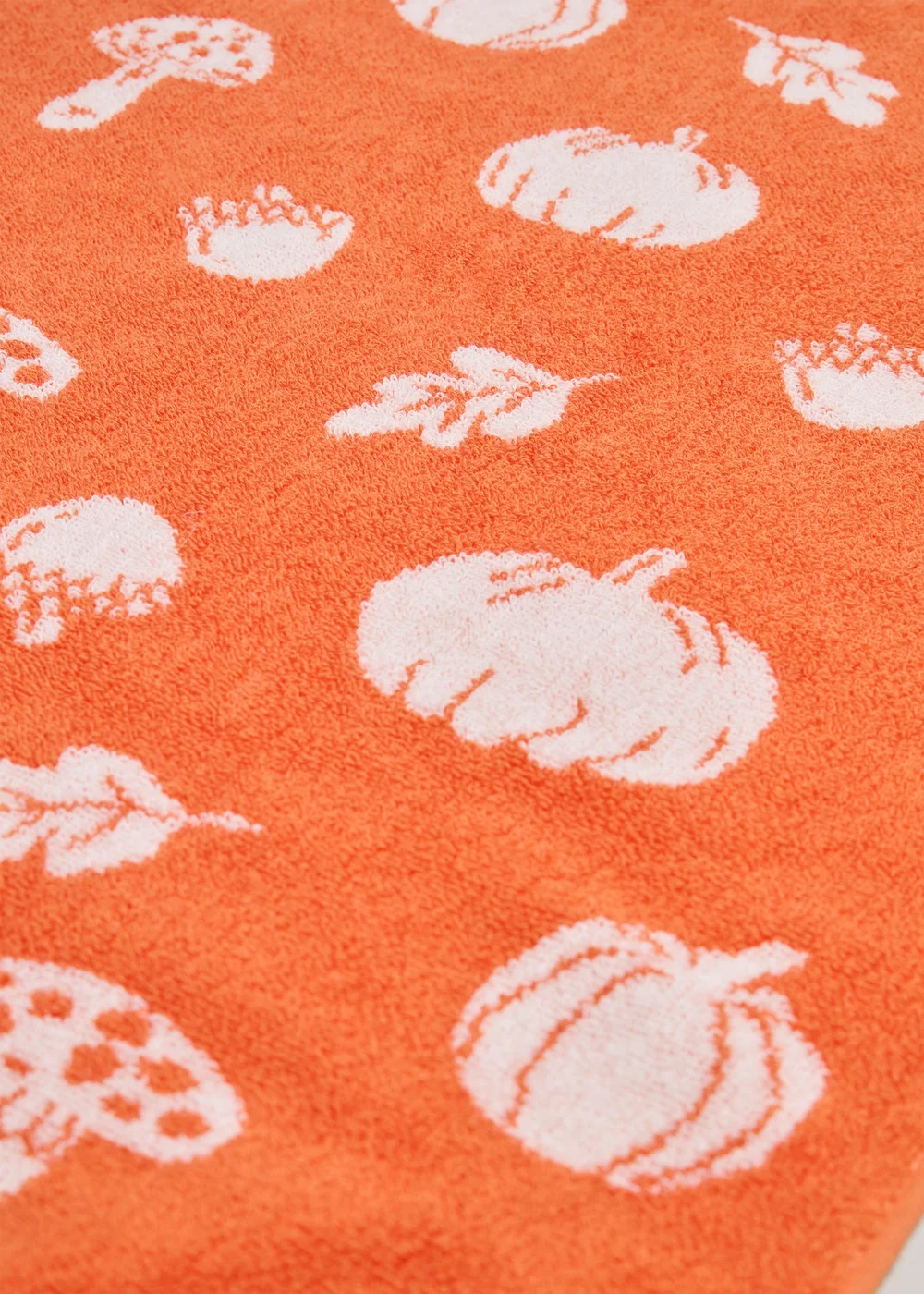 Orange Pumpkin Towel - Bath Towel Image 2