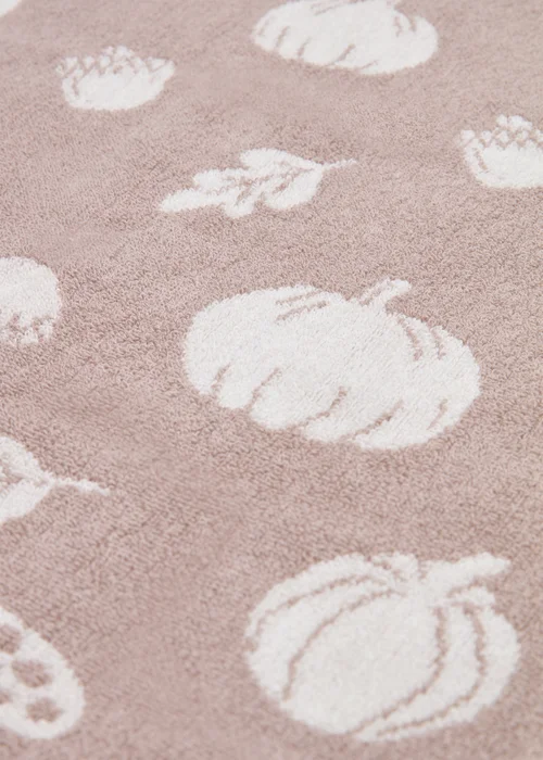 Neutral Pumpkin Design Towels - Hand Towel Image 2