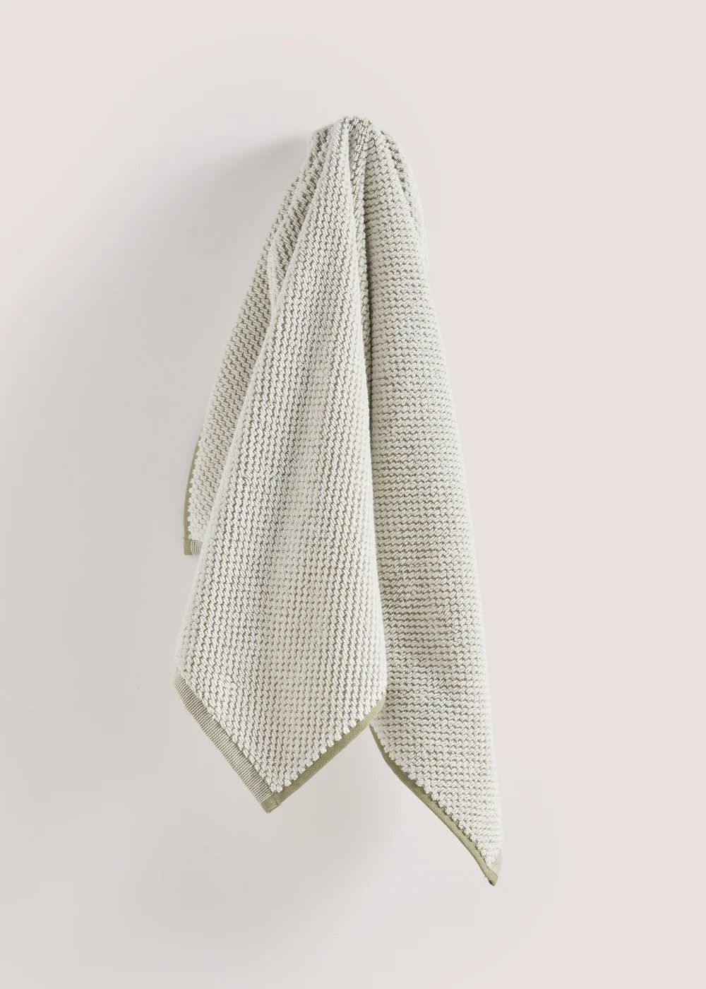Green Textured Towels - Hand Towel Image 1