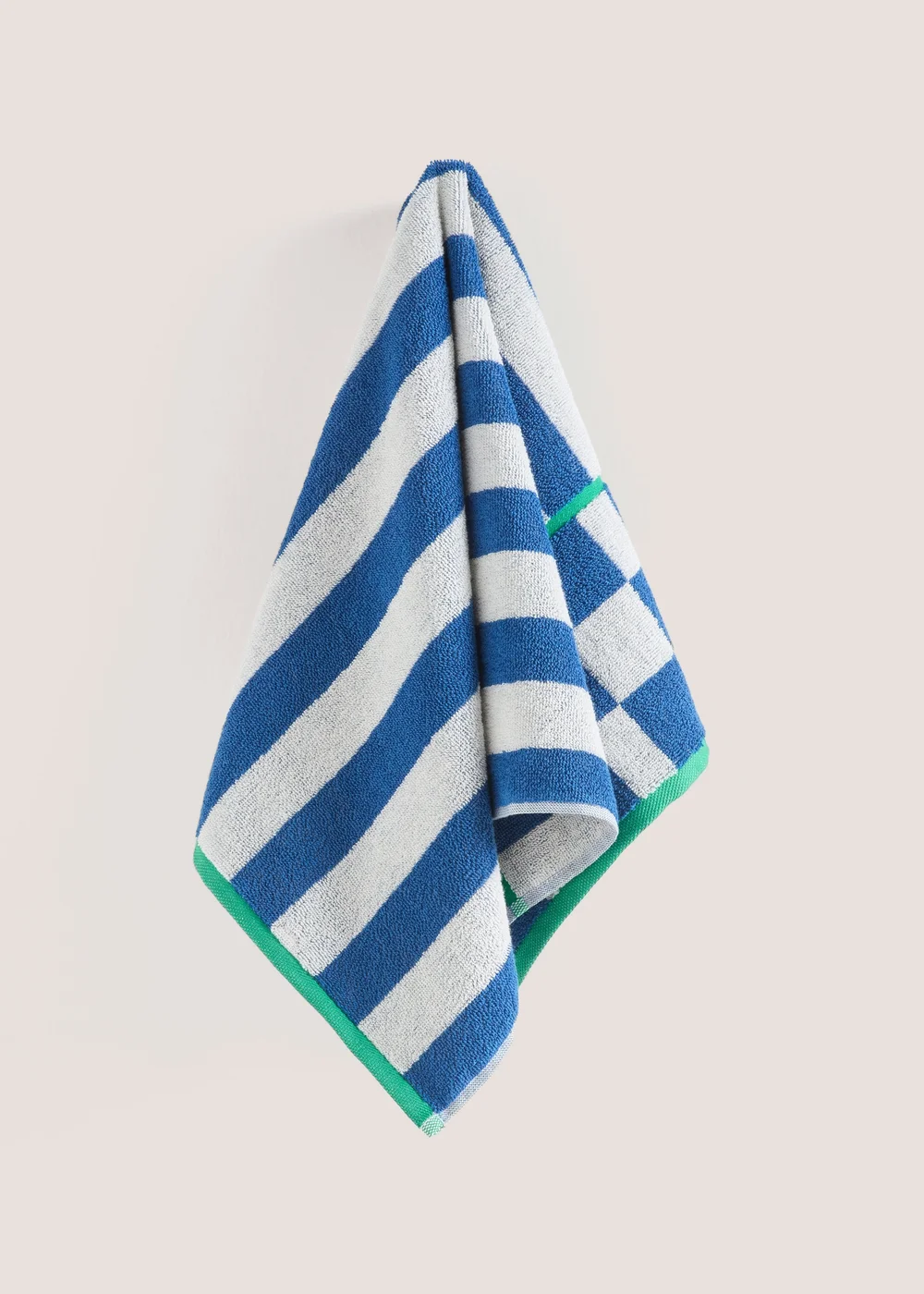 Blue Checkerboard Towel - Hand Towel Image 1