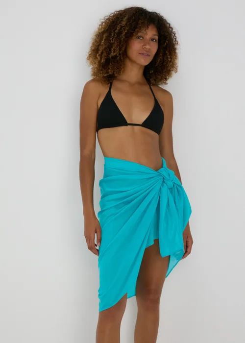 Green Sarong - One Size Image 1