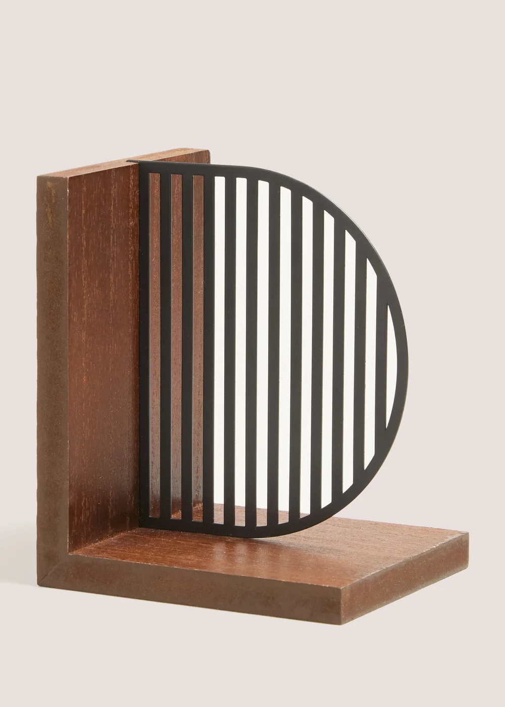 Set of 2 Wooden Bookends Image 2