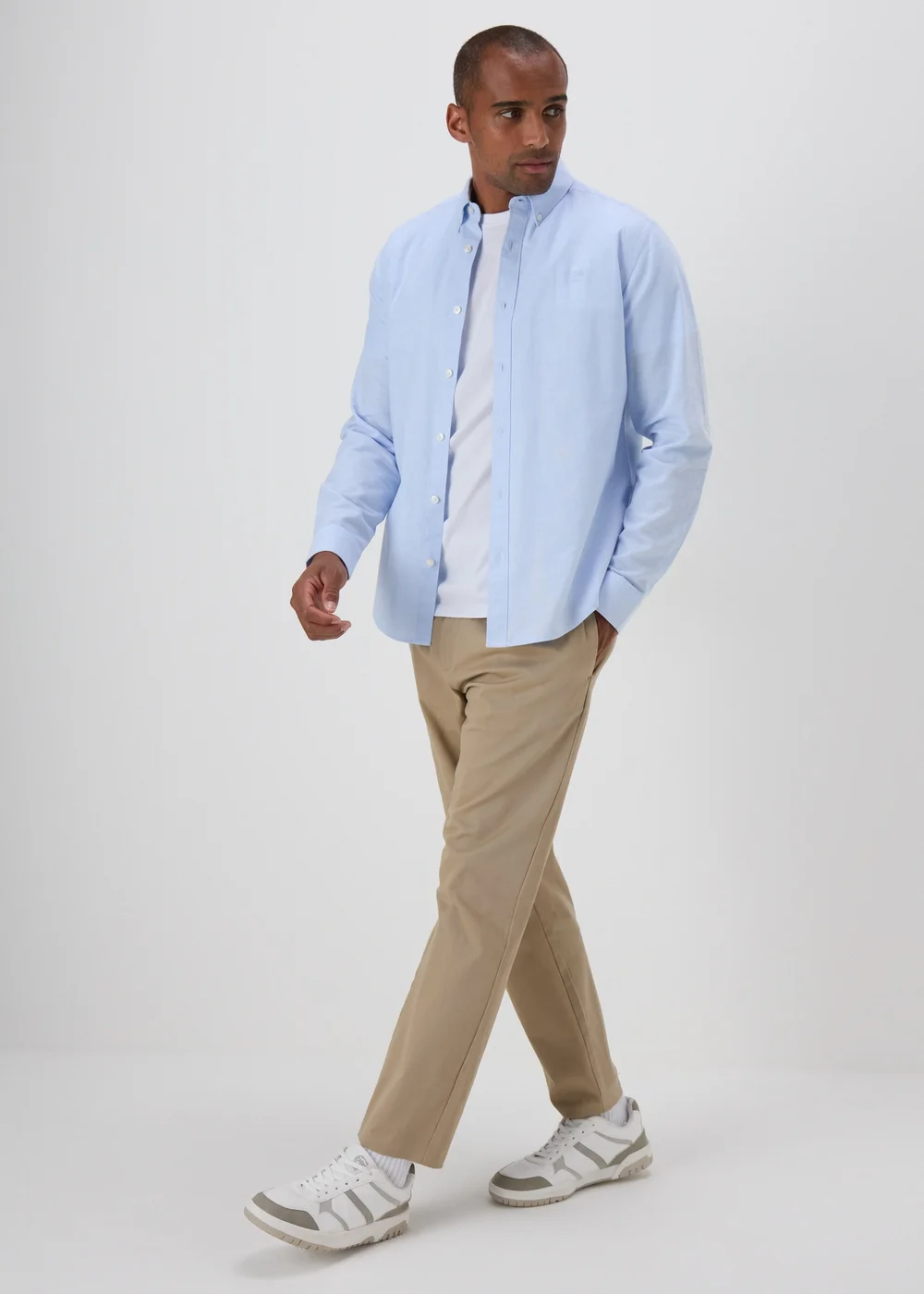 Chambray Oxford Shirt - S Image 1