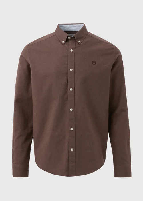 Brown Oxford Shirt - S Image 5