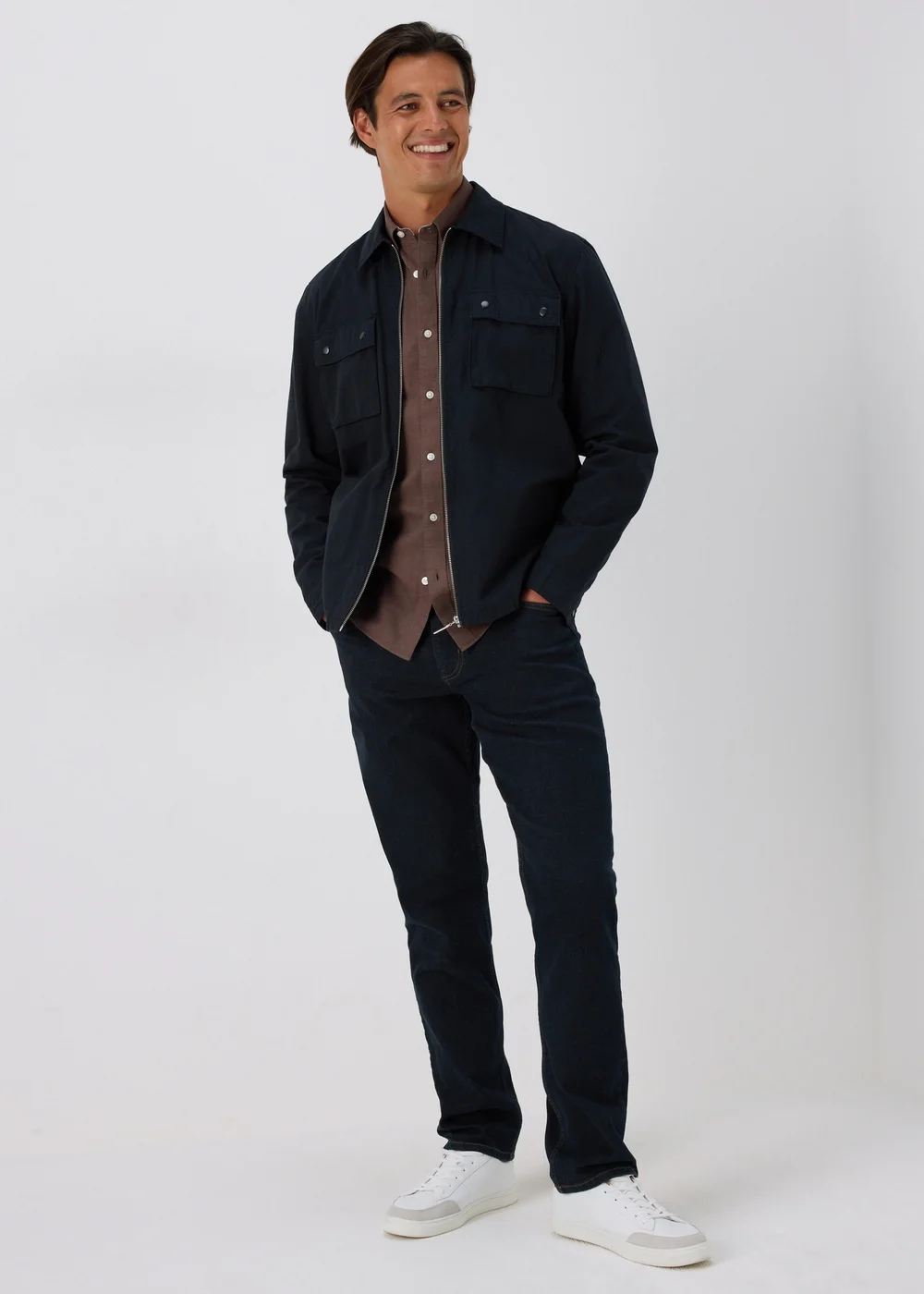 Brown Oxford Shirt - S Image 4