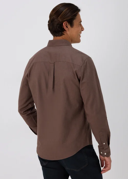 Brown Oxford Shirt - S Image 2