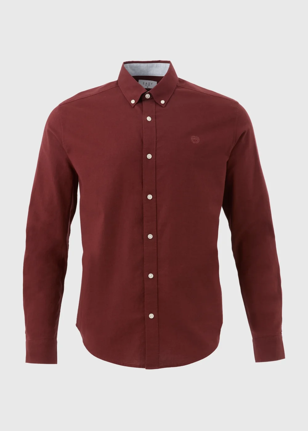 Burgundy Oxford Shirt - S Image 5